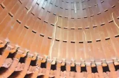 stator-looseness-internal-view